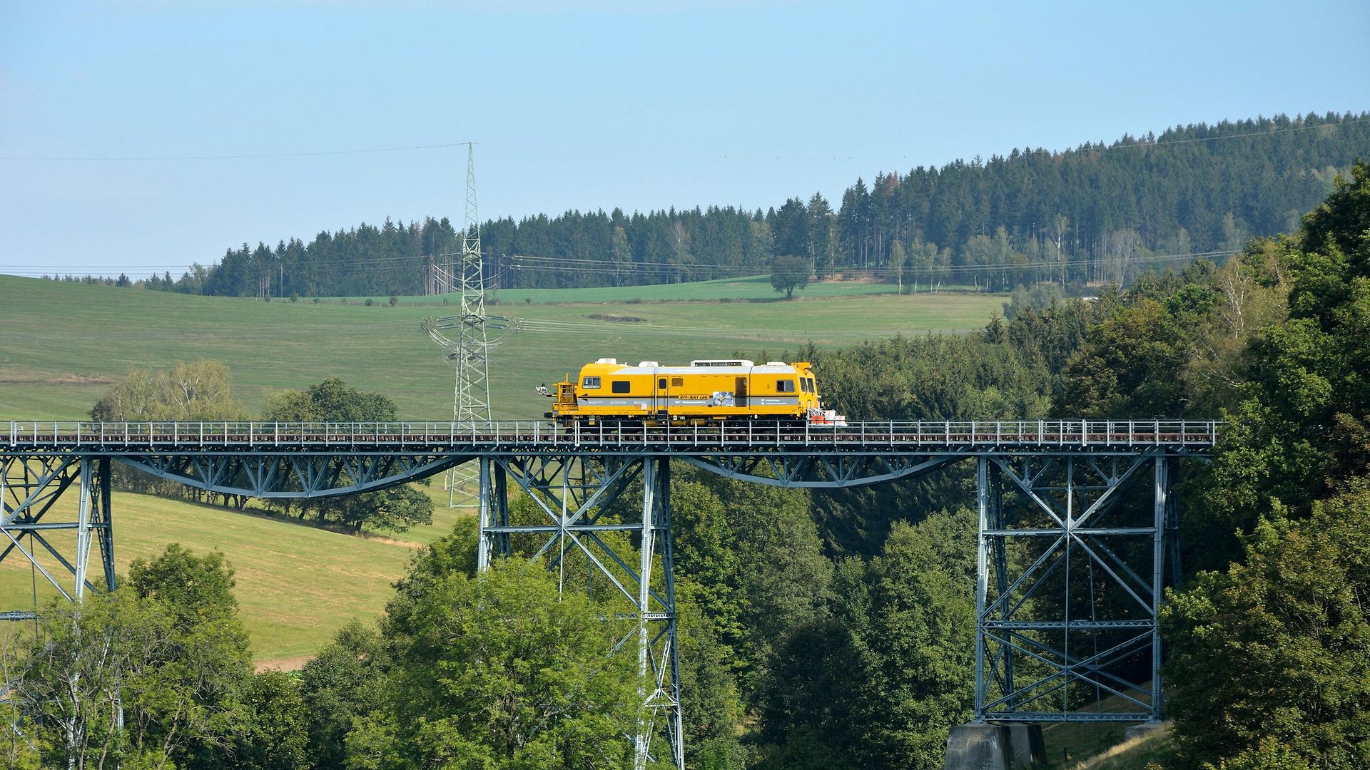 Multisensor Platform on the Markersbach viaduct