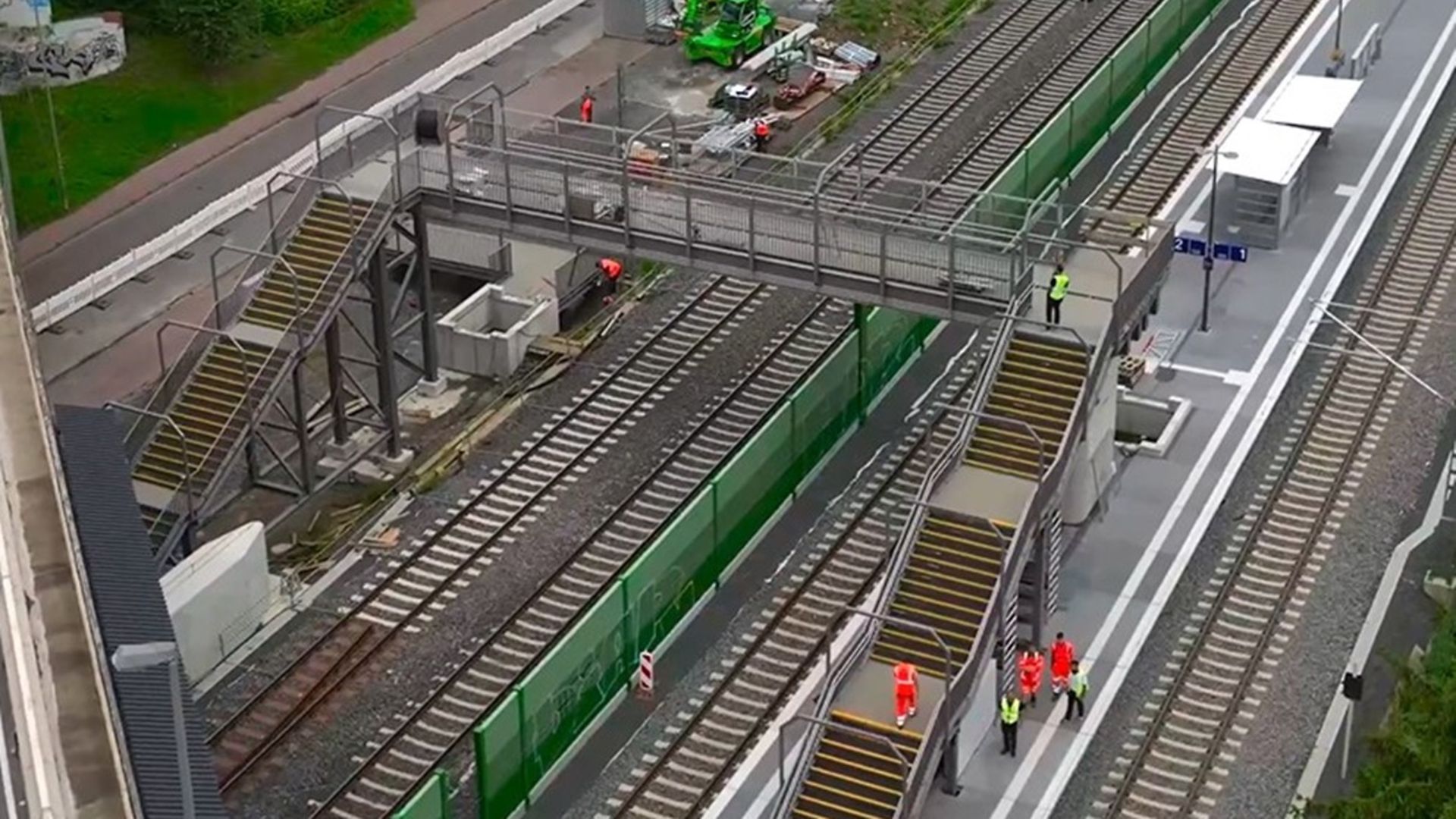 FFM-Ginnheim S6: Einsatz von Elastomerlagern am Haltepunkt