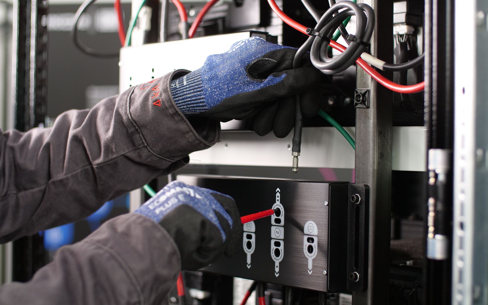 encore Batteriespeicher wird installiert