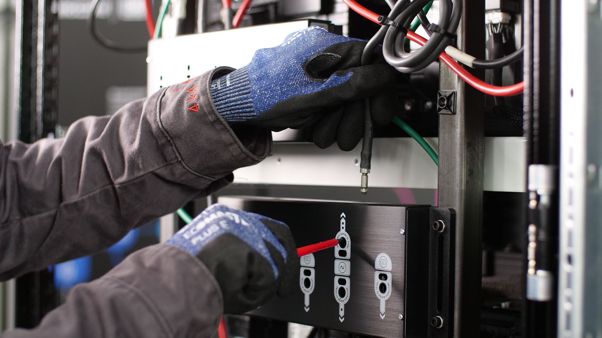 encore Batteriespeicher wird installiert
