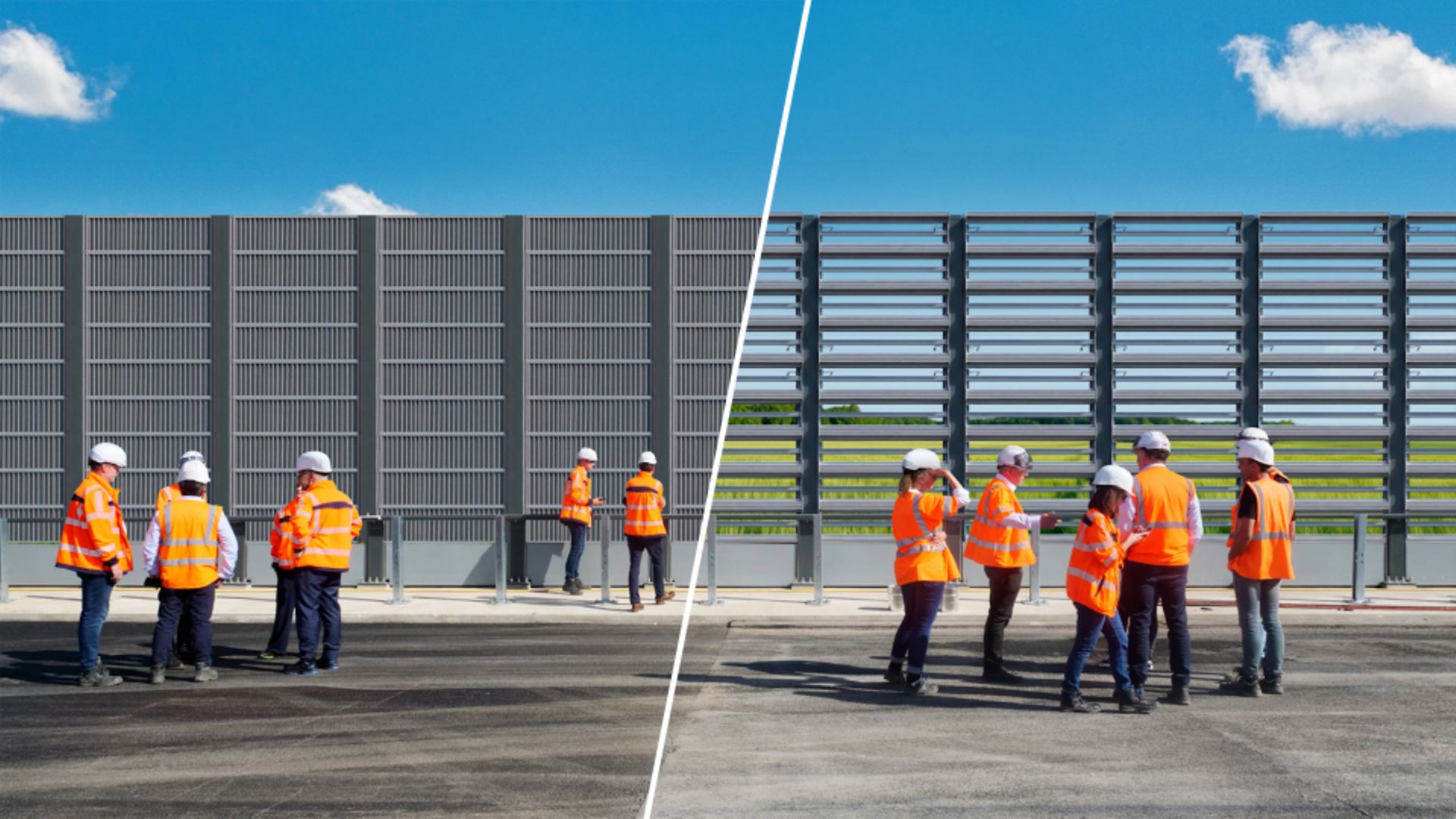 Visualisation MetaWindow on the motorway