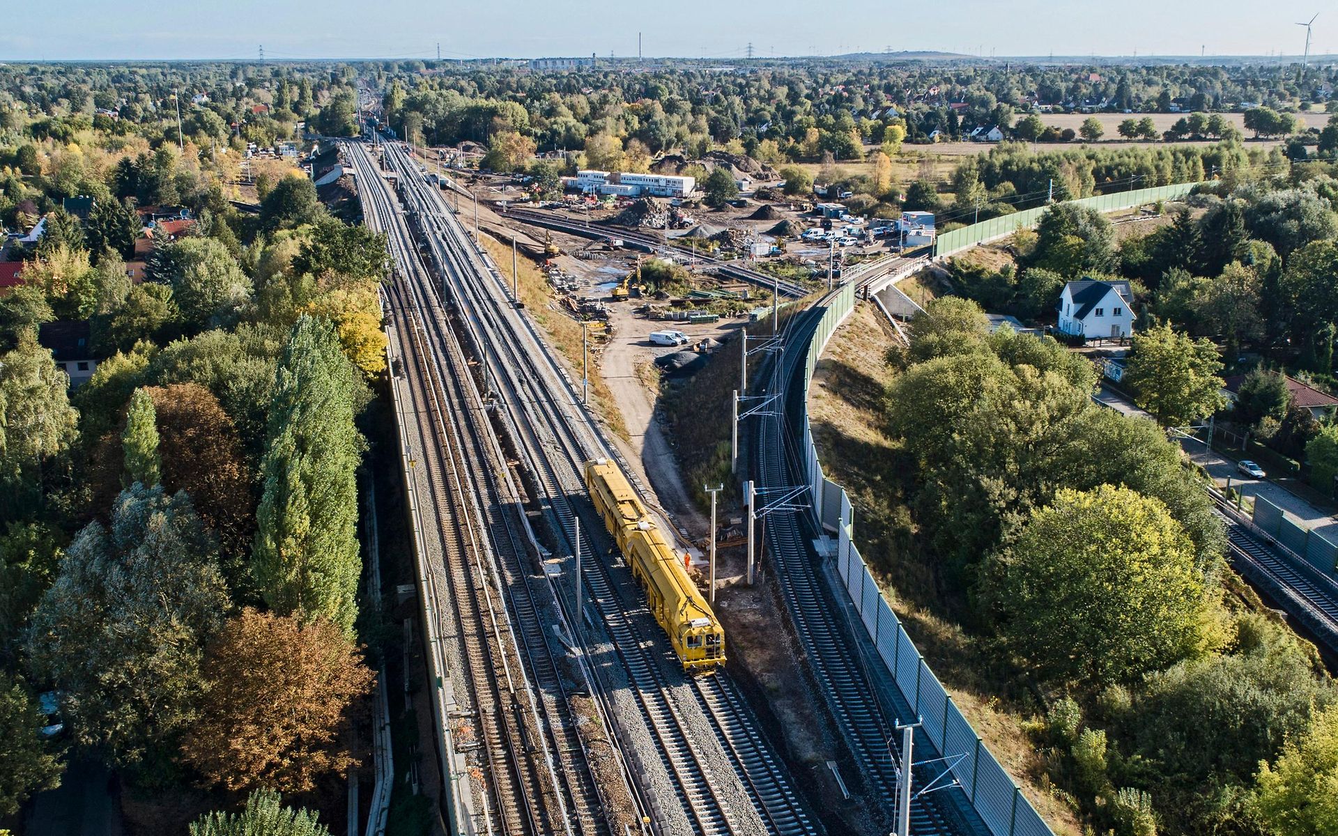 Luftaufnahmen von Nordkreuz Karow