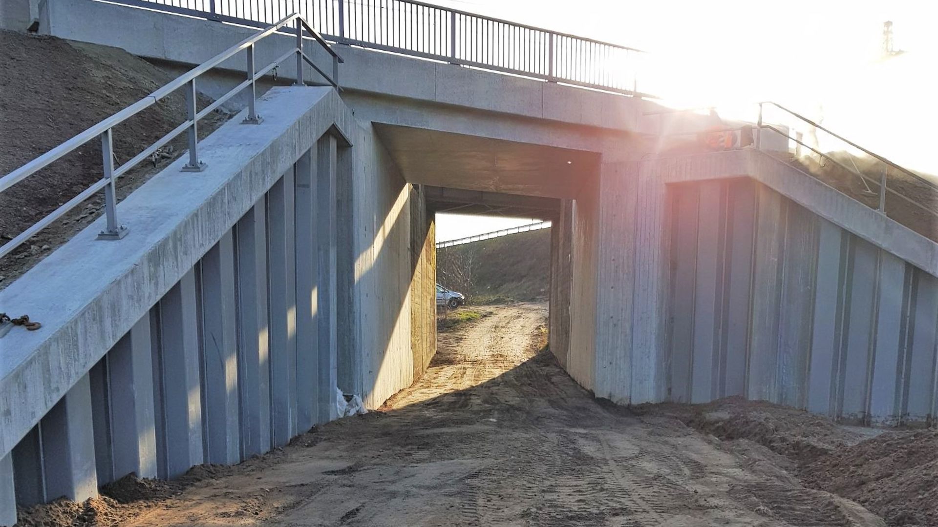 Erneuerung einer Eisenbahnbrücke