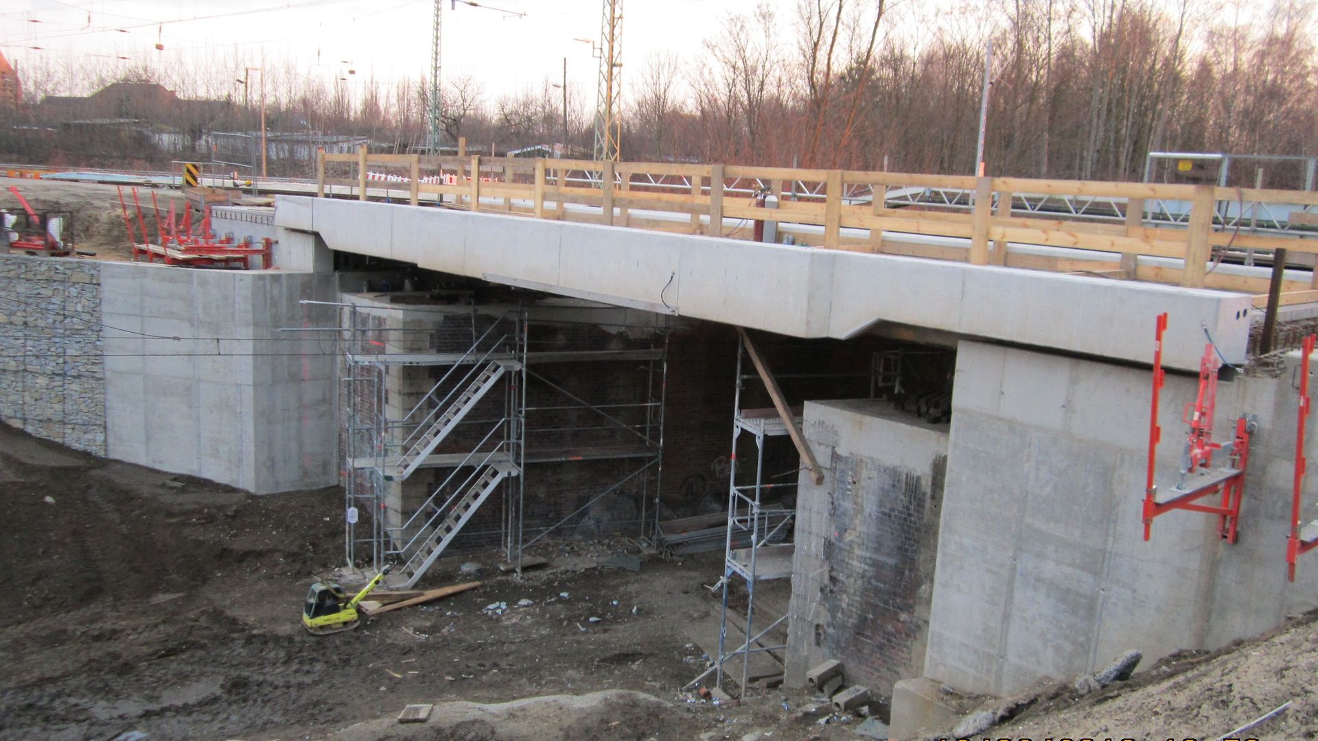 Erneuerung einer Eisenbahnbrücke