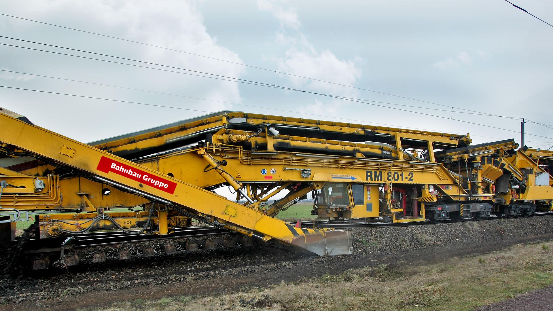 Bettungsreinigungsmaschine RM 801