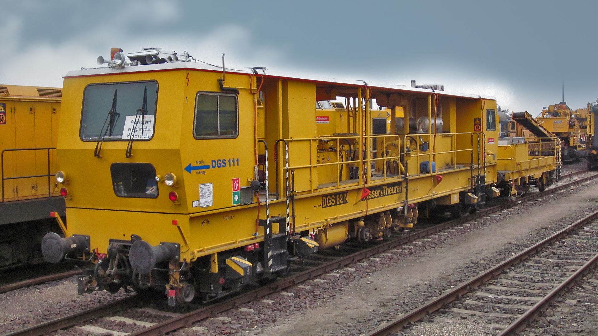 Dynamischer Gleisstabilisator DGS 62 N