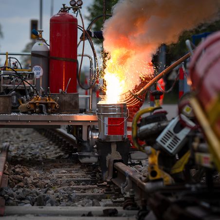 Aluminothermisches Verbindungsschweißen