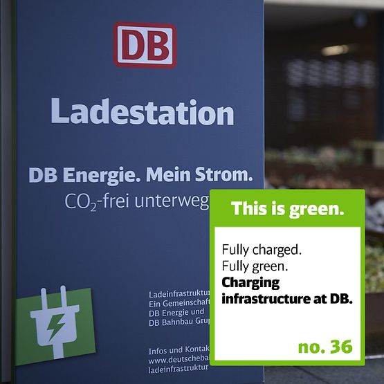 DB Ladestation mit Signet